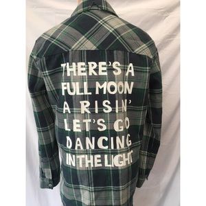 Gypsy Warrior Full Moon Flannel